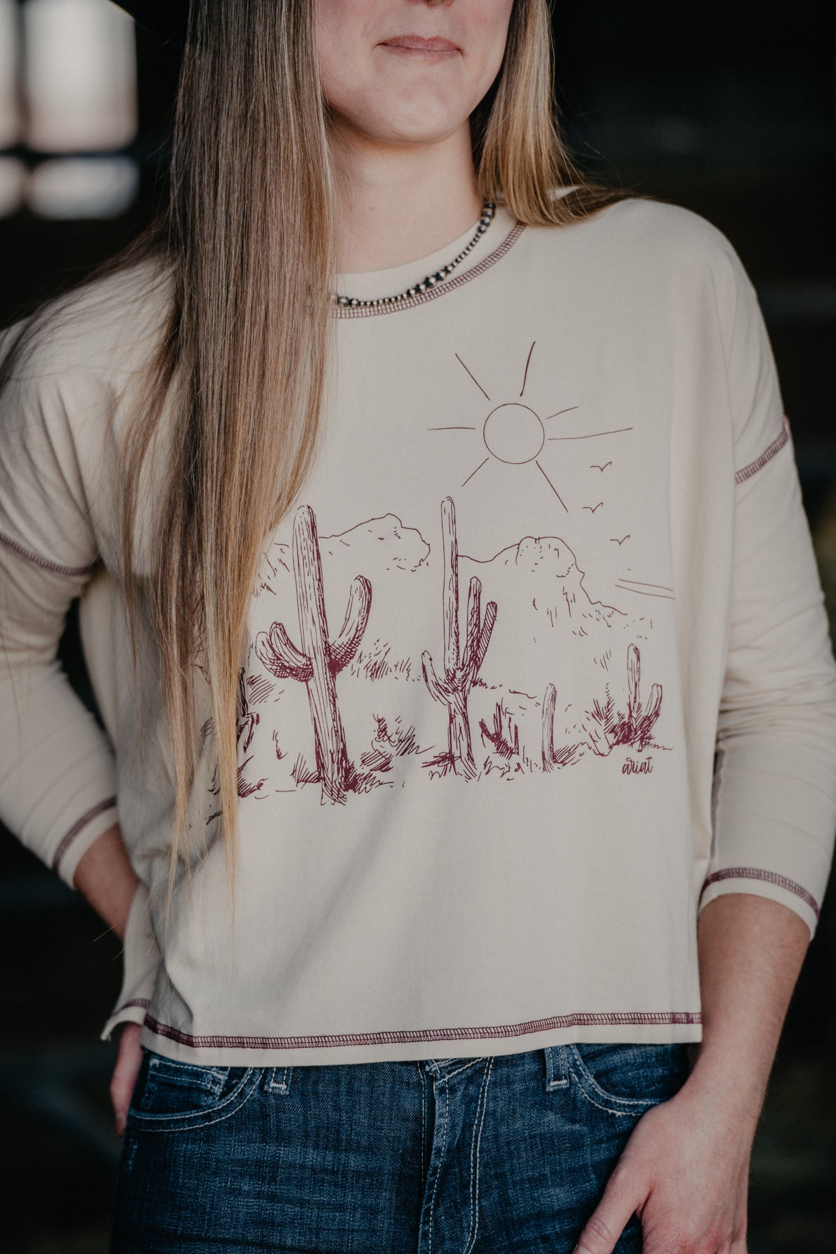 'Nothing is Stopping Us Now" Long Sleeve by Ariat (XS, XL, XXL Only)