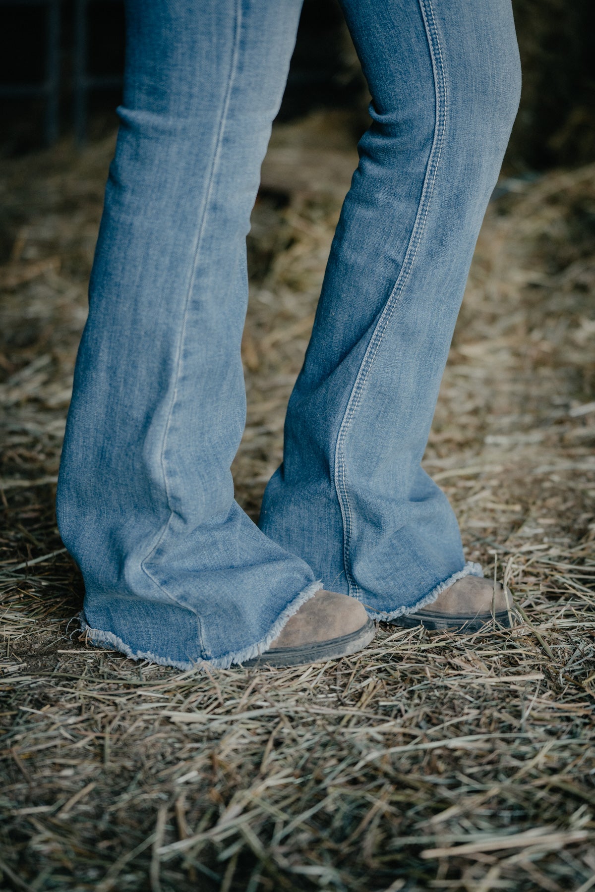 'Oakland' High Rise Flare Jean by Ariat