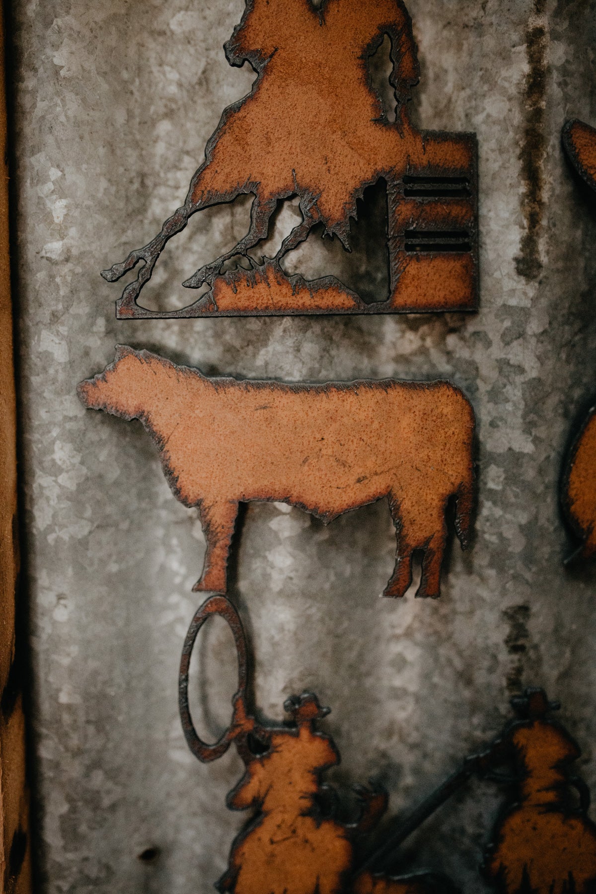 Iron Western And Farming Magnets (Various Shapes)