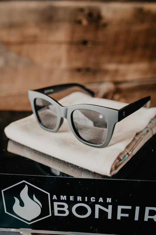 Adios Polarized Sunglasses by American Bonfire Co (Black Matte)