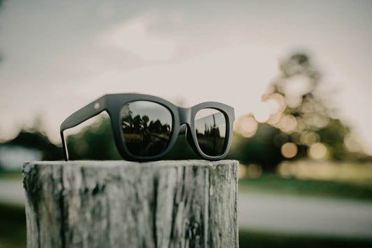 Adios Polarized Sunglasses by American Bonfire Co (Black Matte)