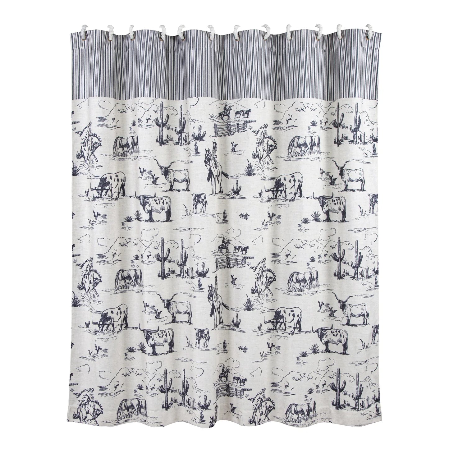 'Ranch Life' Shower Curtain