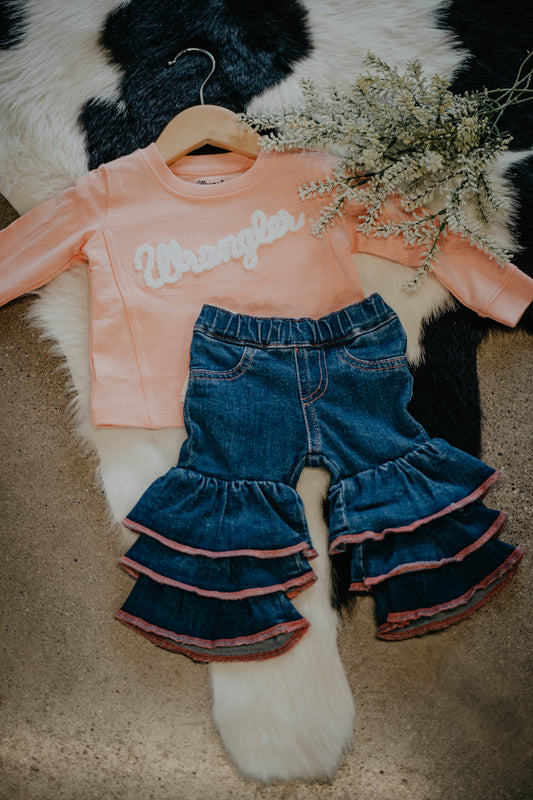 'Morgyn' Wrangler Baby Girl Flare (0/3 - 4T)