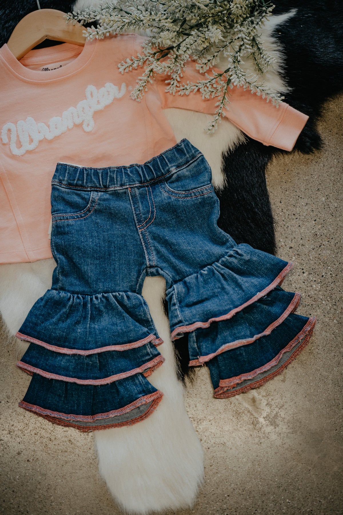 'Morgyn' Wrangler Baby Girl Flare (0/3 - 4T)