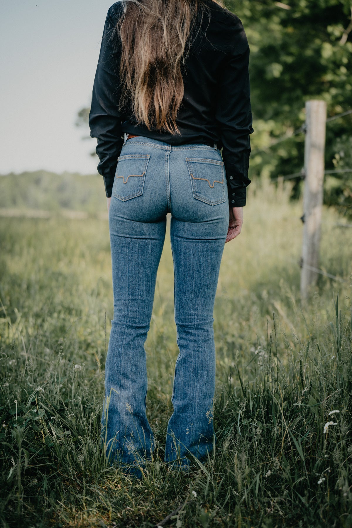 Jennifer Flare Jean by Kimes Ranch (MID WASH)