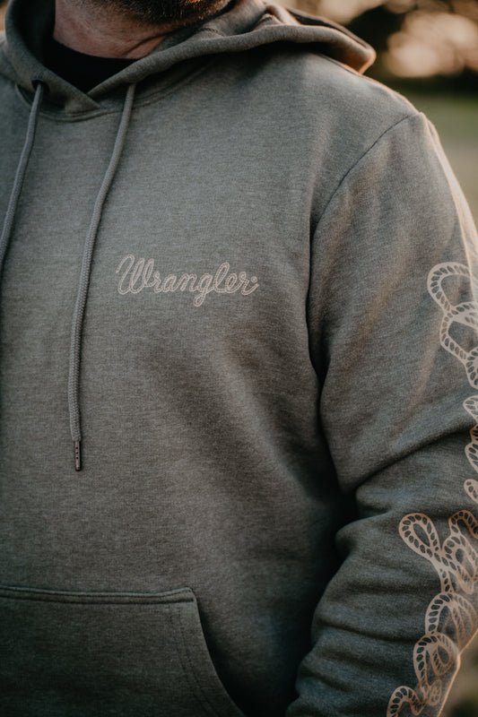 'Brett' Men's Classic ‘Rope Wrangler’ Hoodie (S-XXL)