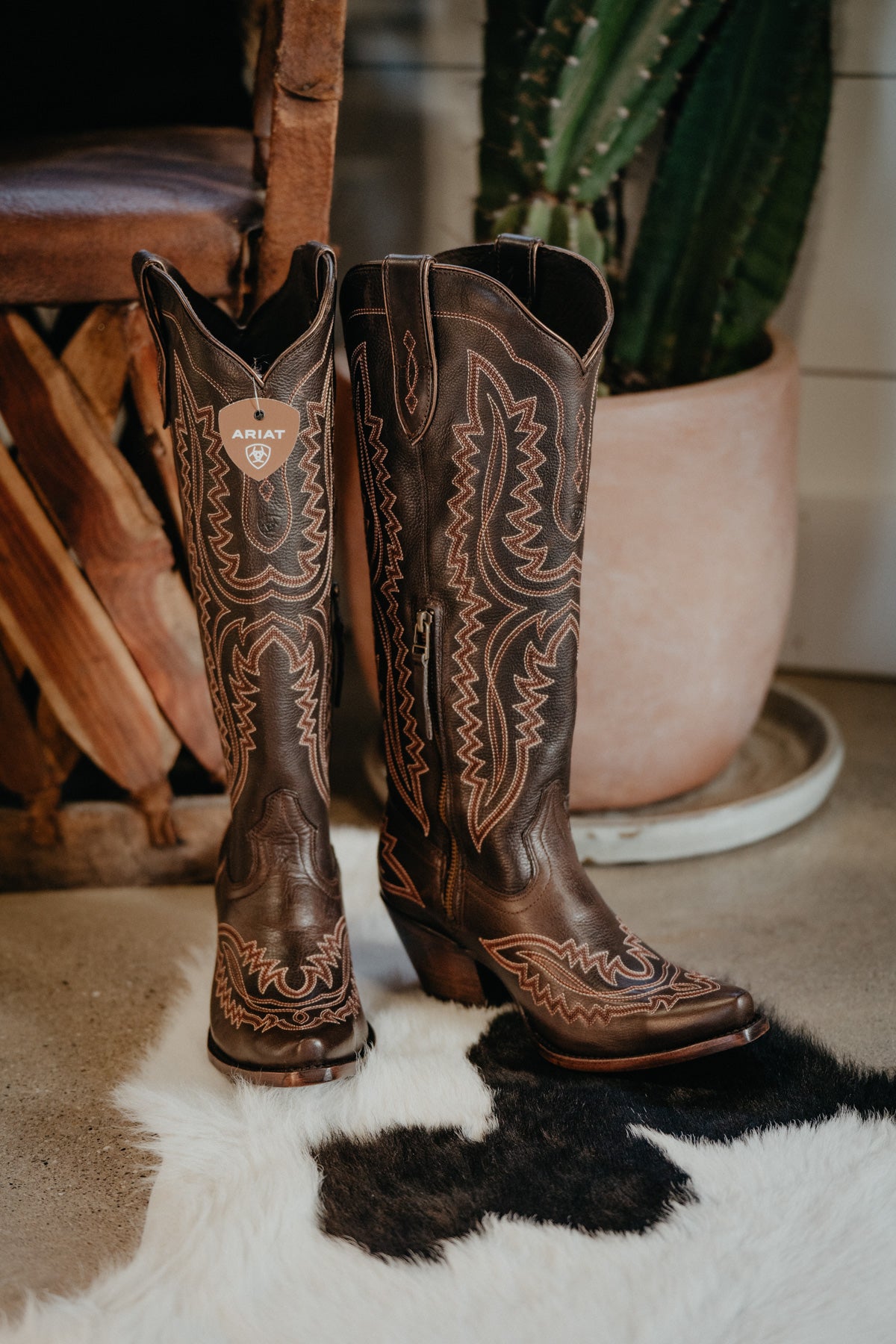 Casanova Tall Western Boot by Ariat {Rich Chocolate}