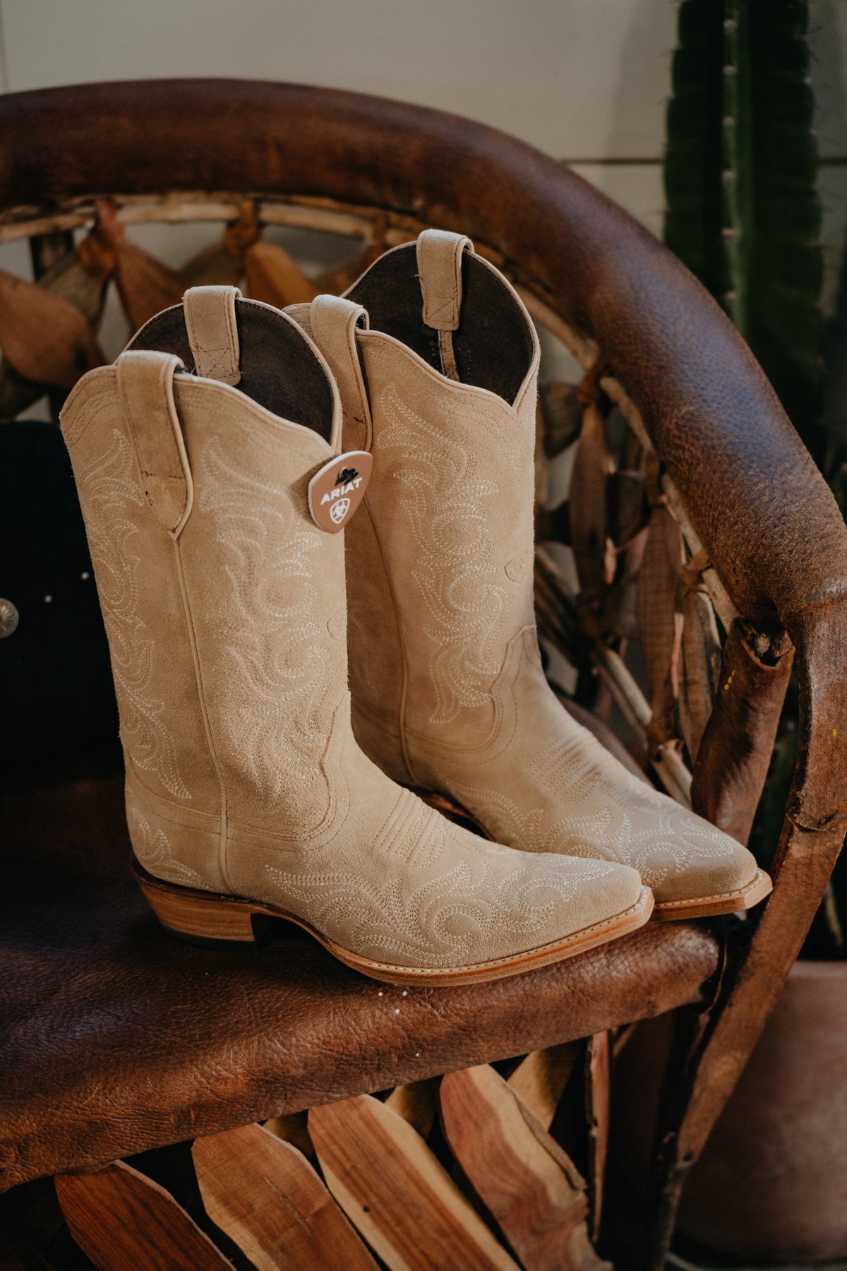 Women's Hazen Ariat Suede Boots {Truly Taupe}