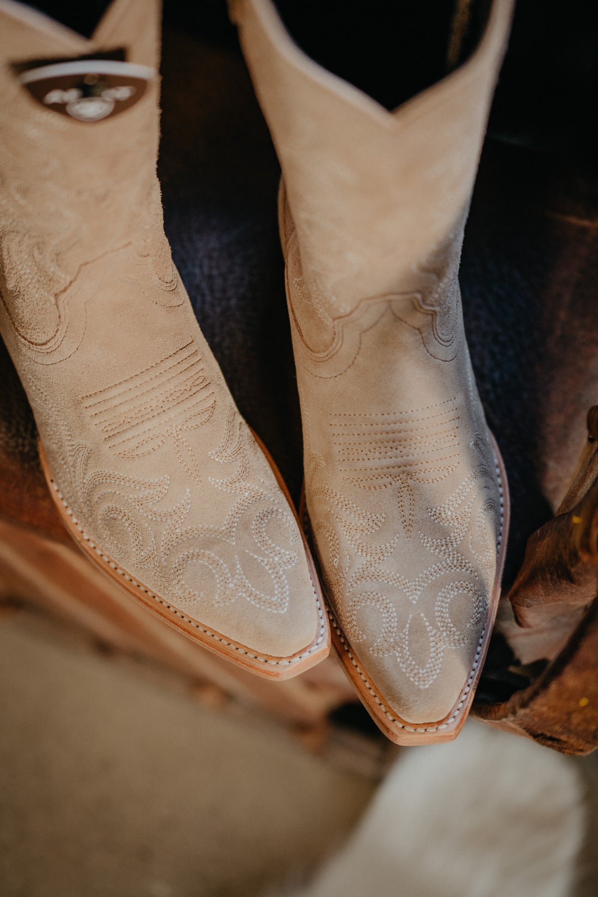 Women's Hazen Ariat Suede Boots {Truly Taupe}