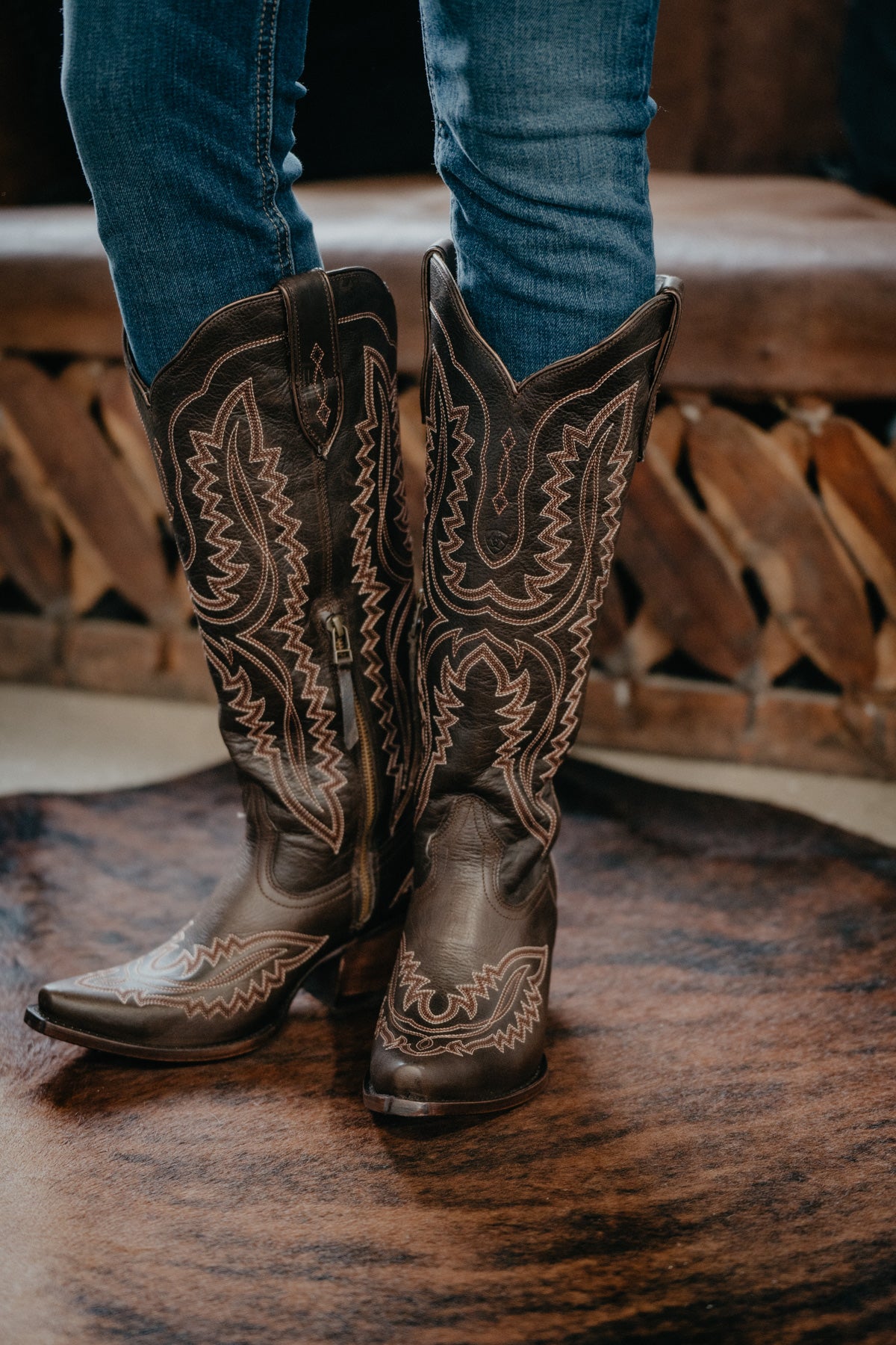 Casanova Tall Western Boot by Ariat {Rich Chocolate}