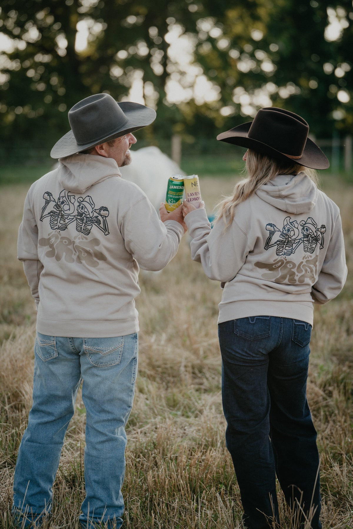 'Drinkin' Buddies' Men's Ariat Hoodie  (L-XL)