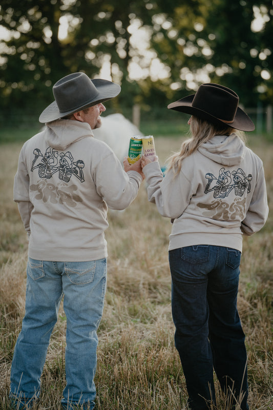 'Drinkin' Buddies' Men's Ariat Hoodie  (L-XL)