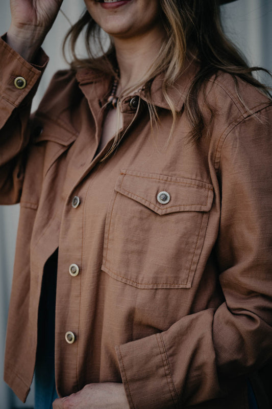 'Tombstone' Tan Lightweight Utility Jacket (S - XXL)