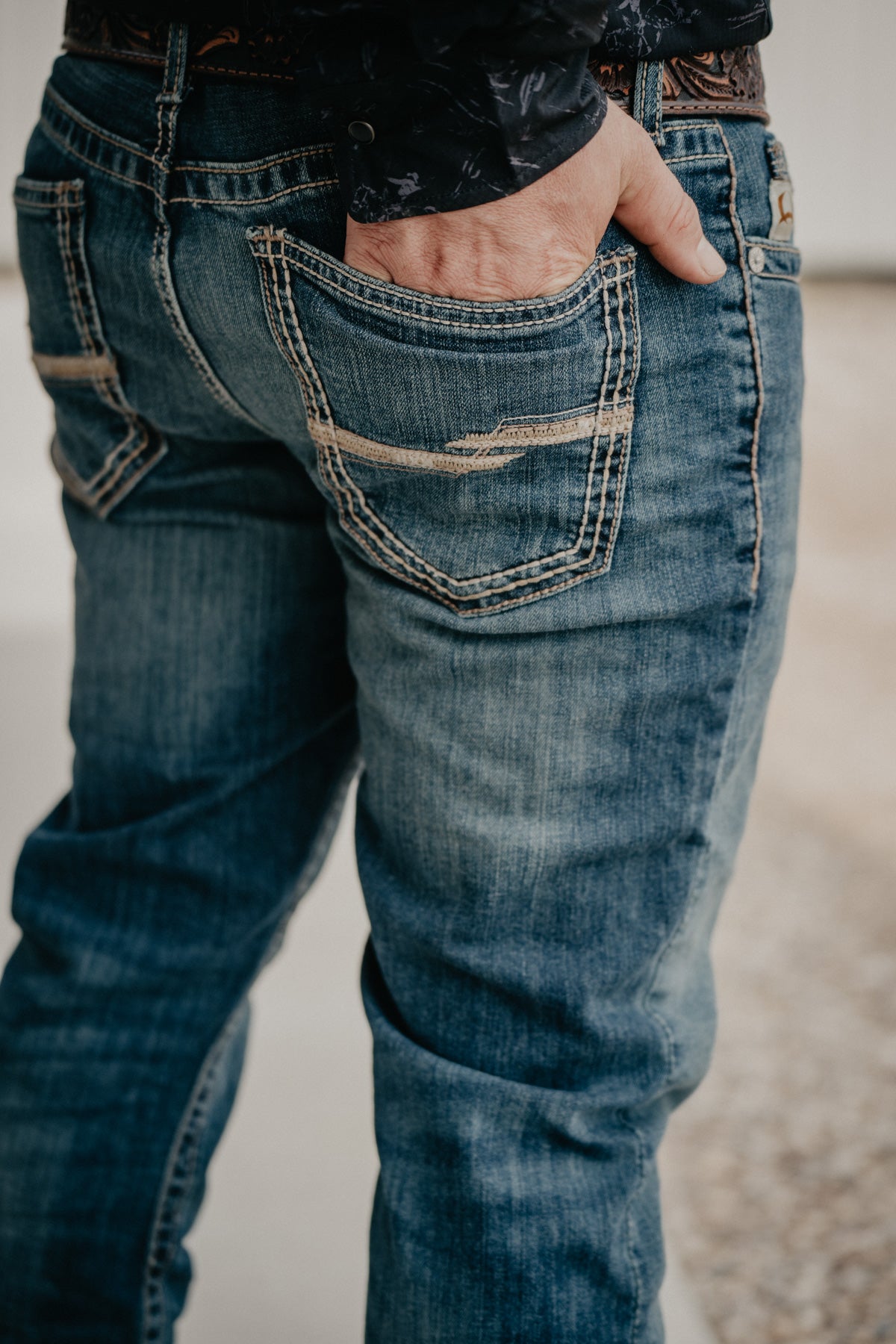 Stonewash bootcut jeans store mens