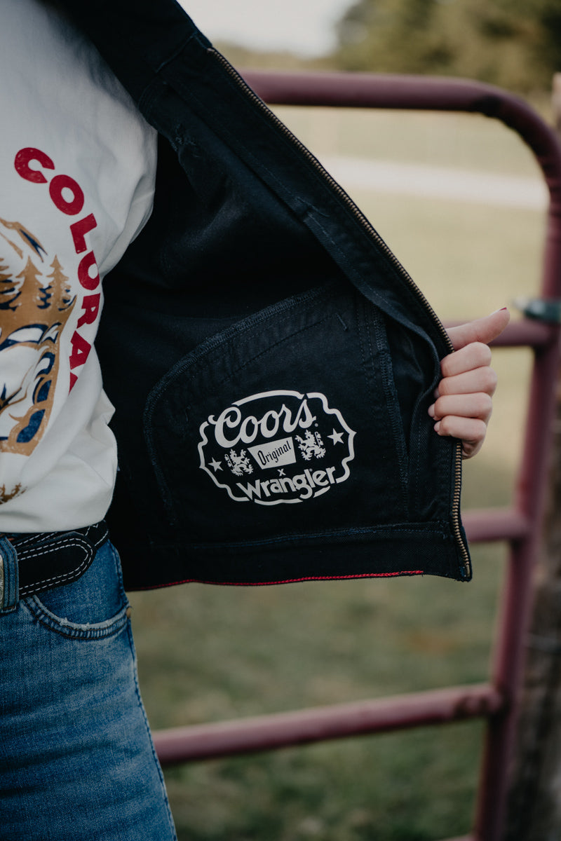 'Pinnacle' Wrangler X Coors Black Jacket (S-XXL)
