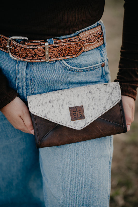 'Style' Cowhide Wallet by STS Ranchwear 2