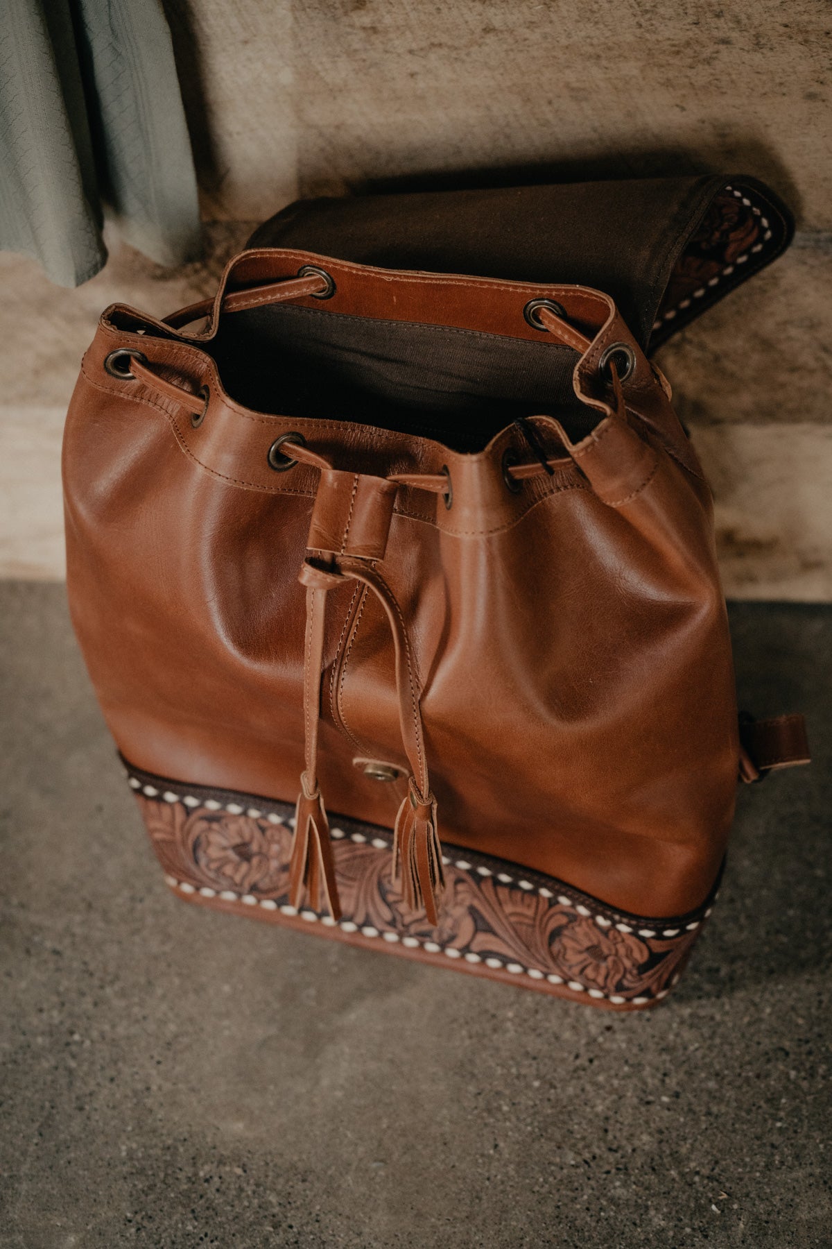 Brighton leather clearance backpack