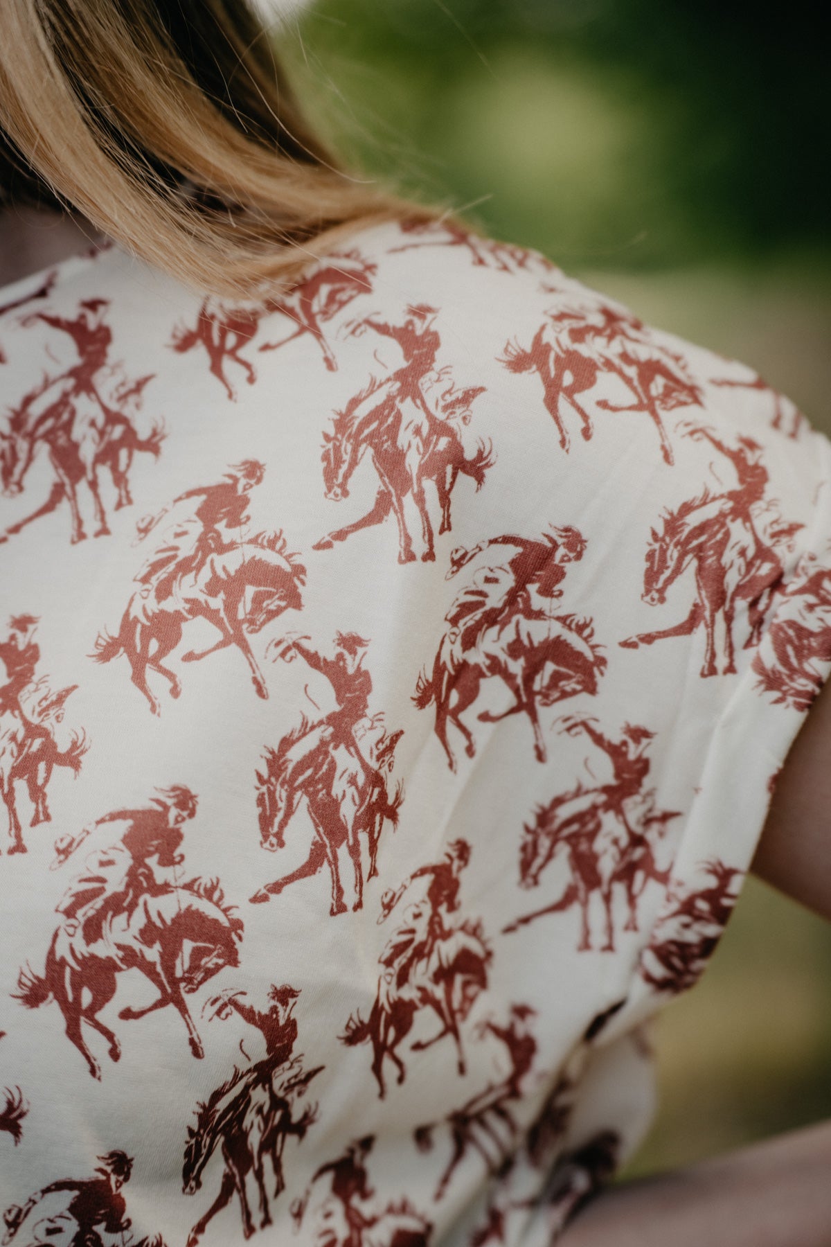 'Bowen' Buckaroo Short Sleeve Knit Top (S-XXL)