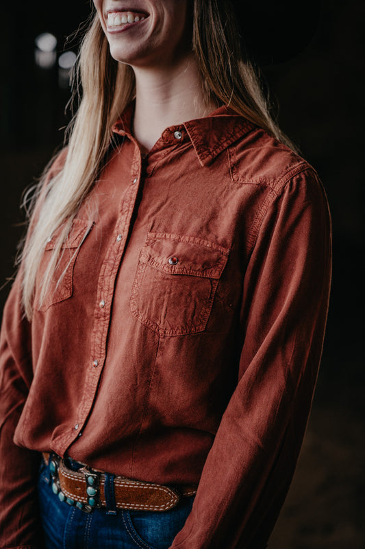 'Clover' Brushed Rayon Solid (S-XL)