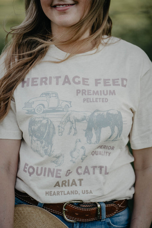 Ariat 'Heritage Feed' Graphic T (1M Only)