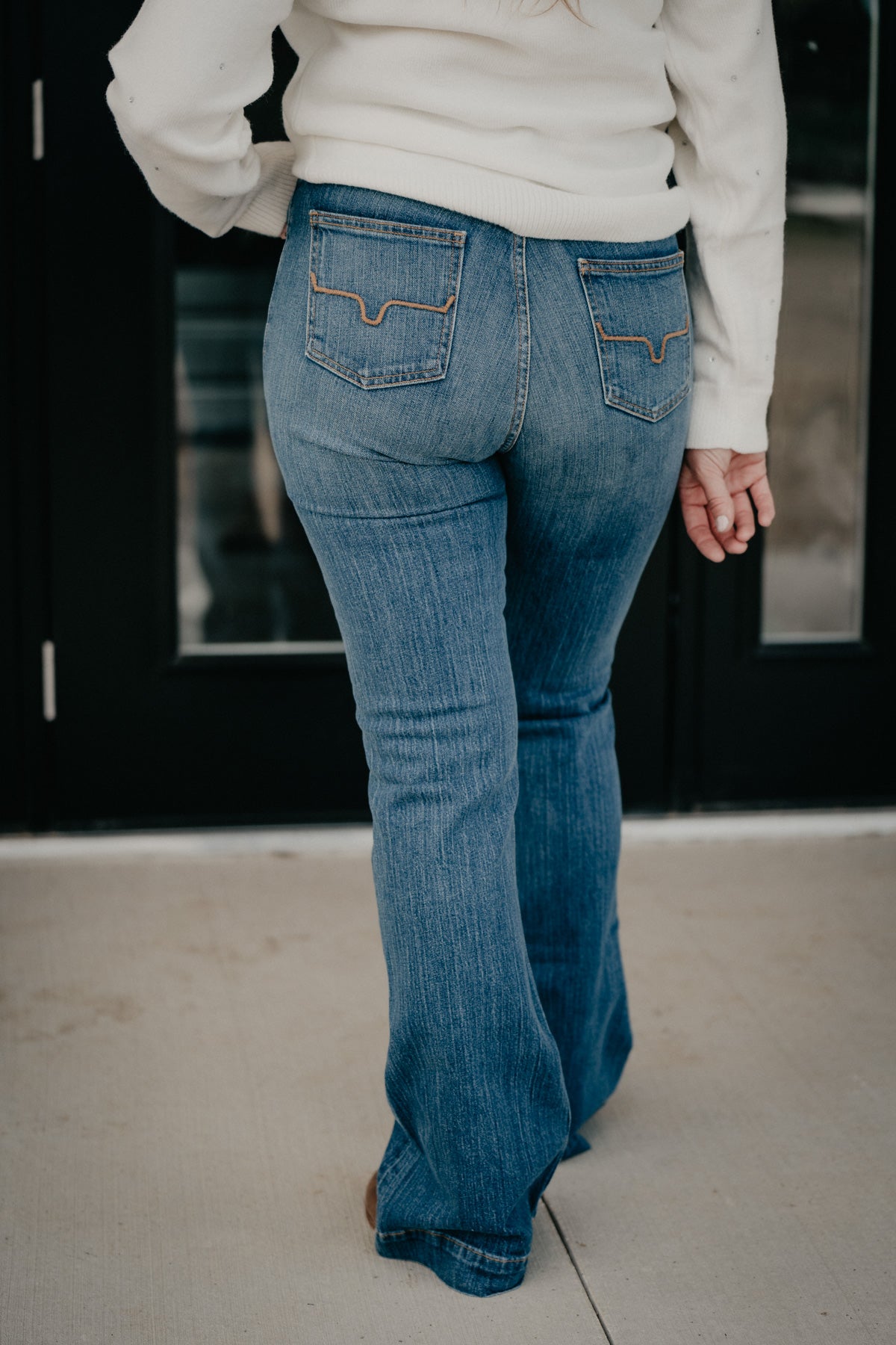 Jennifer Flare Jean by Kimes Ranch (MID WASH)