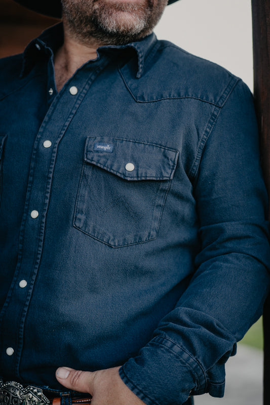 'Bradly' Vintage Wrangler Pearl Snap (S-XXL)