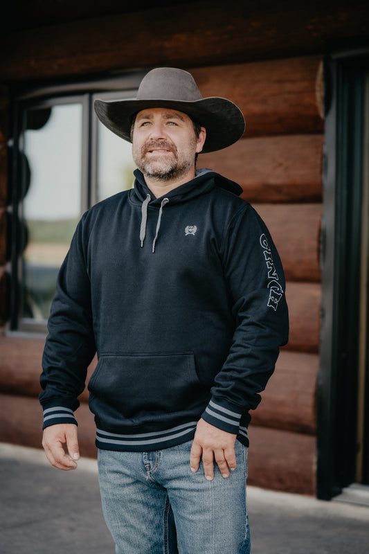 'Zeek' Men's Black CINCH Hoodie (S-XXL)