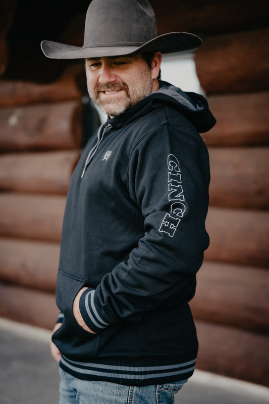 'Zeek' Men's Black CINCH Hoodie (S-XXL)