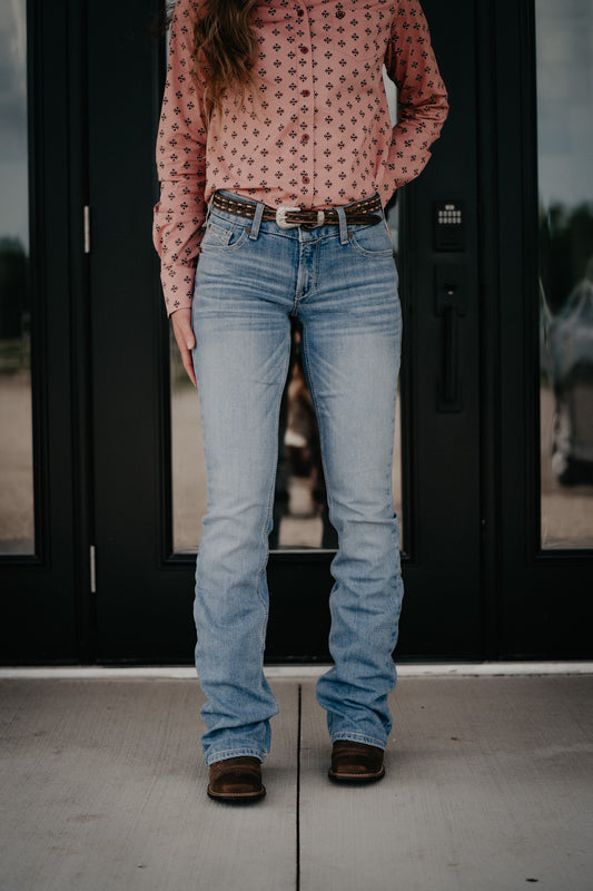 'Oklahoma' Perfect Rise Arrow Fit Bootcut Jean by Ariat