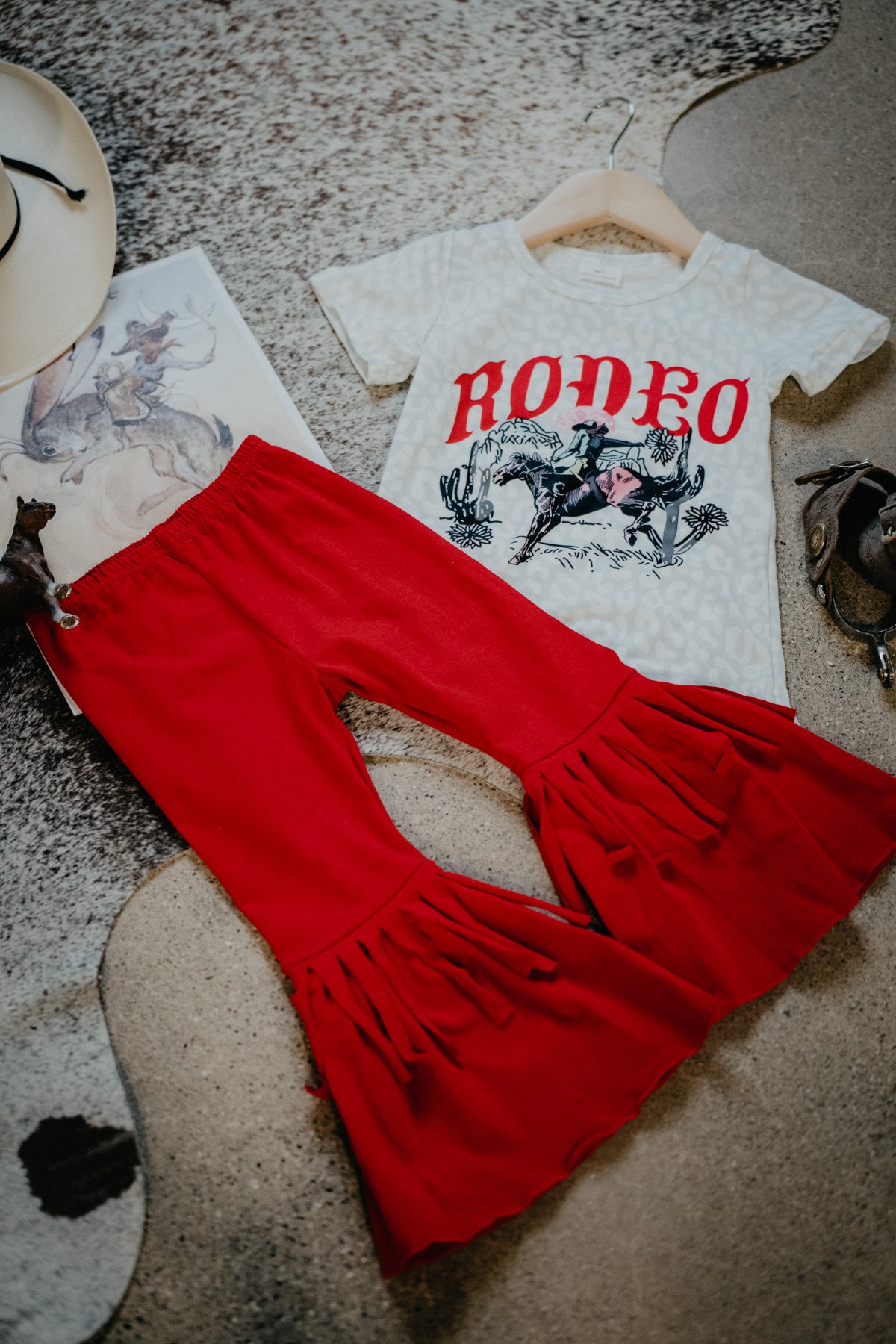 "Rodeo" Fringe Bell Set (12-18M to 8/9)