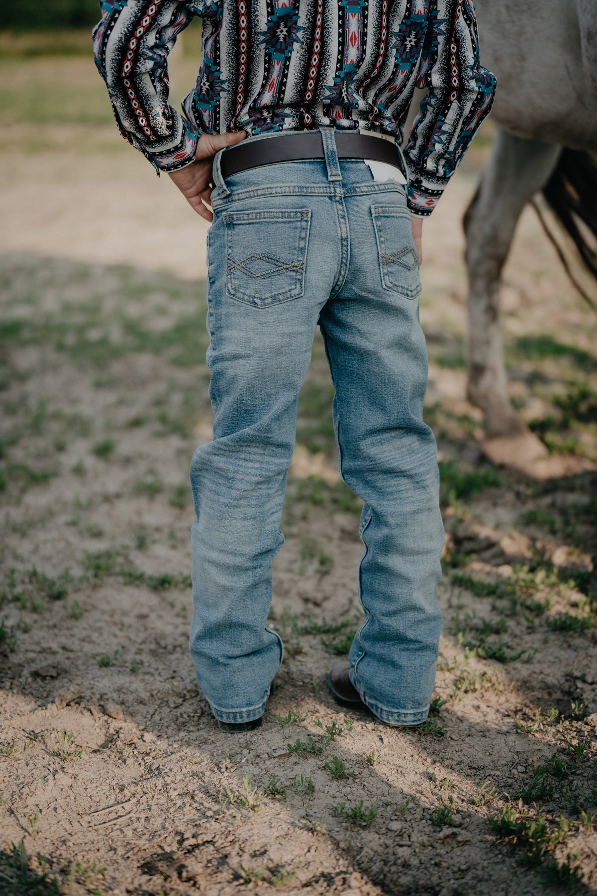 Boy's 20X Vintage Bootcut Wrangler Jeans (Regular and Slim Fit; 2T - 14)