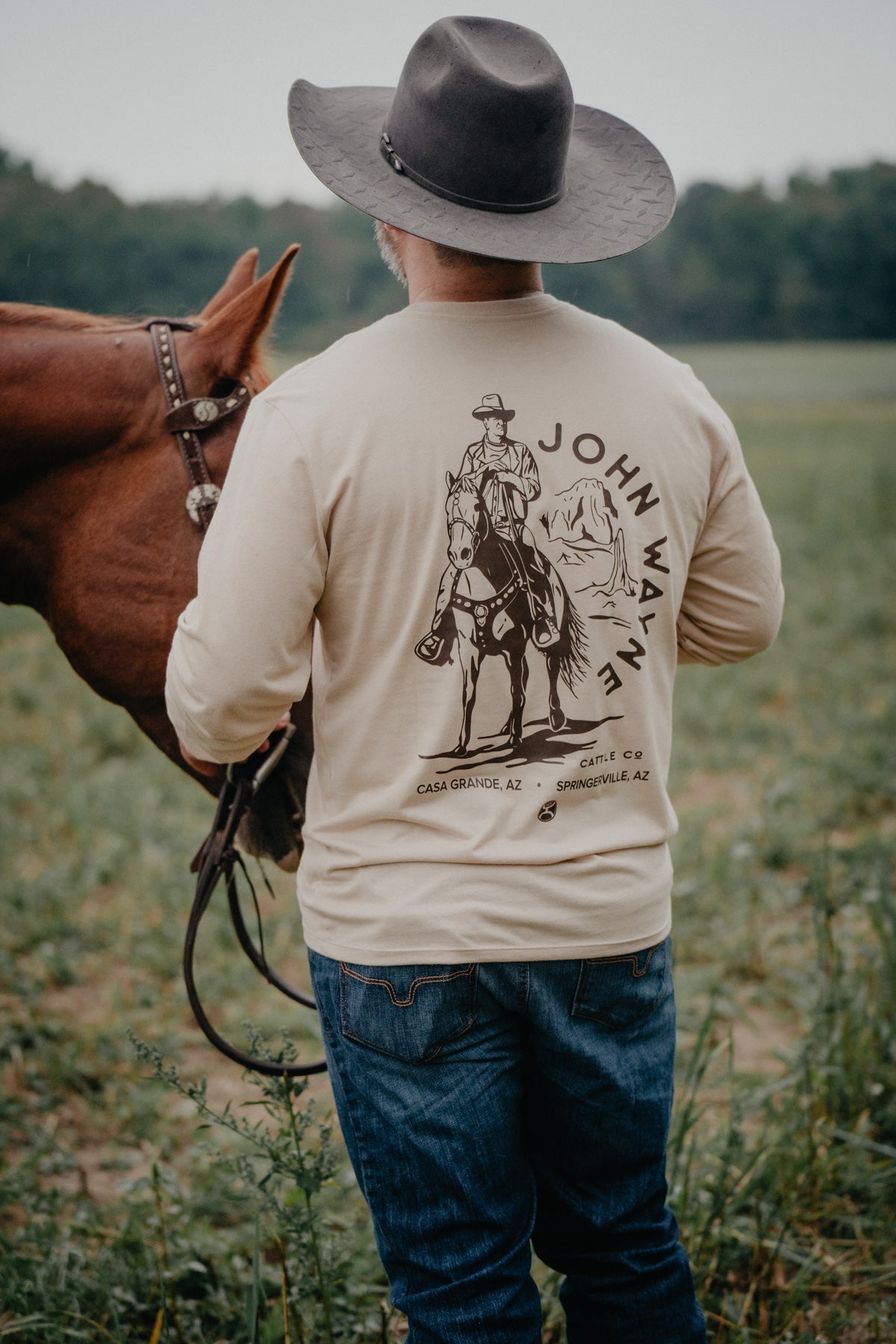 'John Wayne' Hooey Long Sleeve T-Shirt