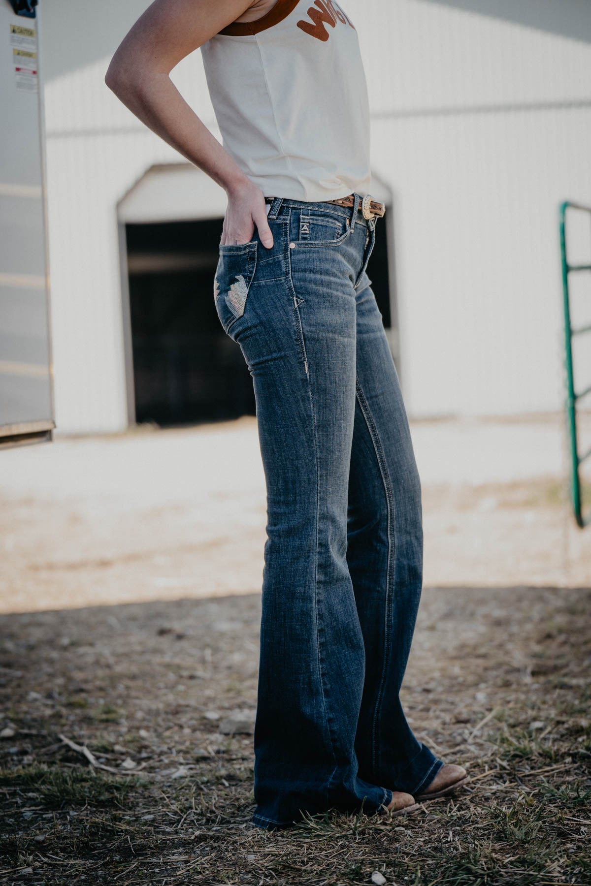 'Florida' Perfect Rise Flare Jean by Ariat (Sizes 24 - 34)