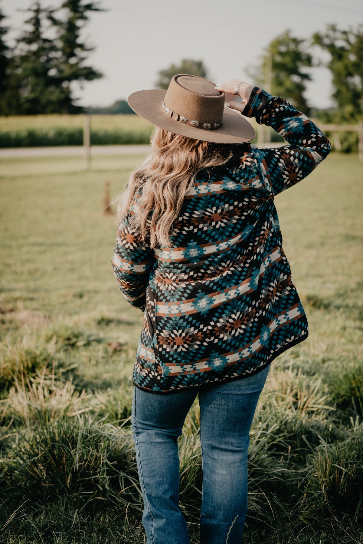 'Table Rock' Aztec Jacket by Cripple Creek (1 S Only)