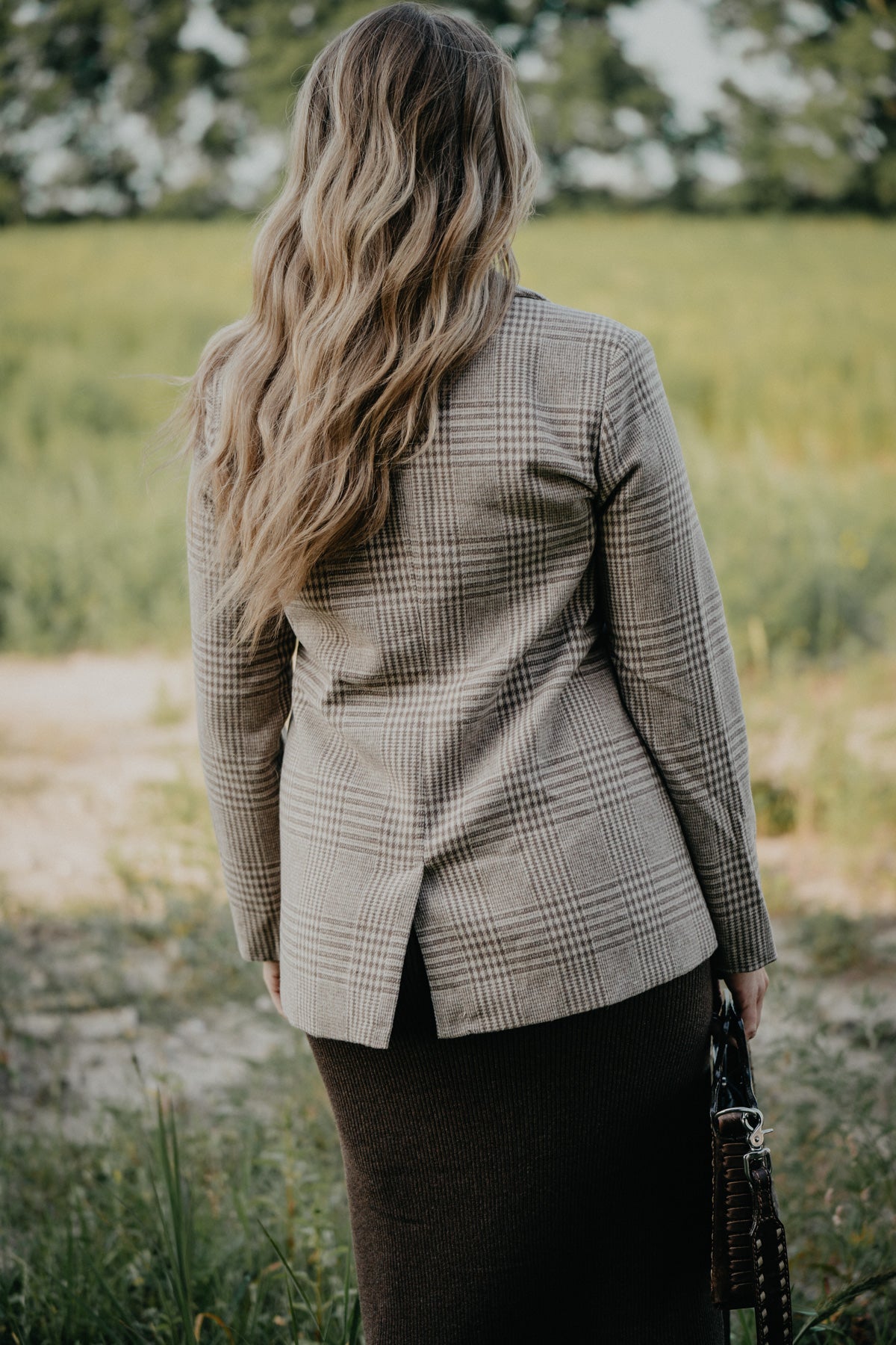 'Sully' Plaid Women's Blazer (1 S Only )