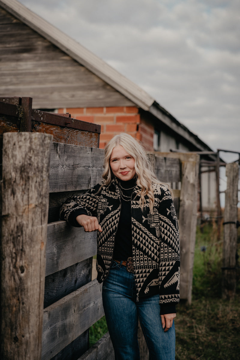 'Aspen' Aztec Bomber Jacket by Panhandle Slim (S-XXL)