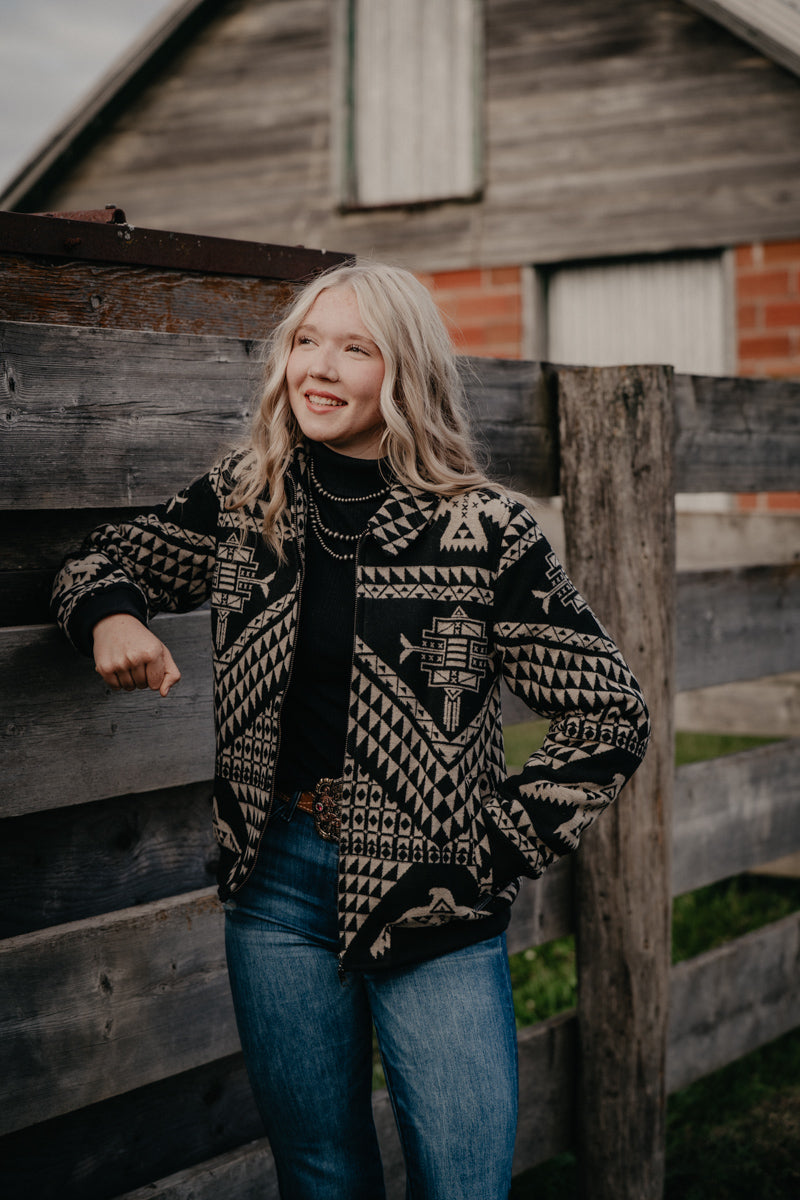 'Aspen' Aztec Bomber Jacket by Panhandle Slim (S-XXL)