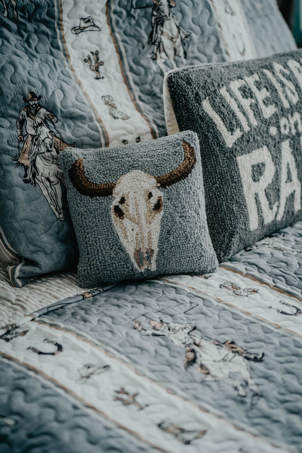 Cow 2025 skull pillow