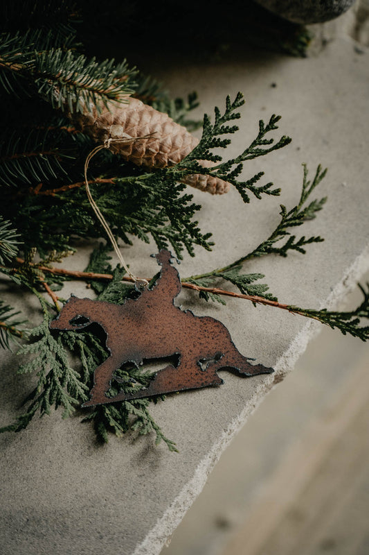 Iron Western And Farming Christmas Tree Ornaments (Various Shapes)
