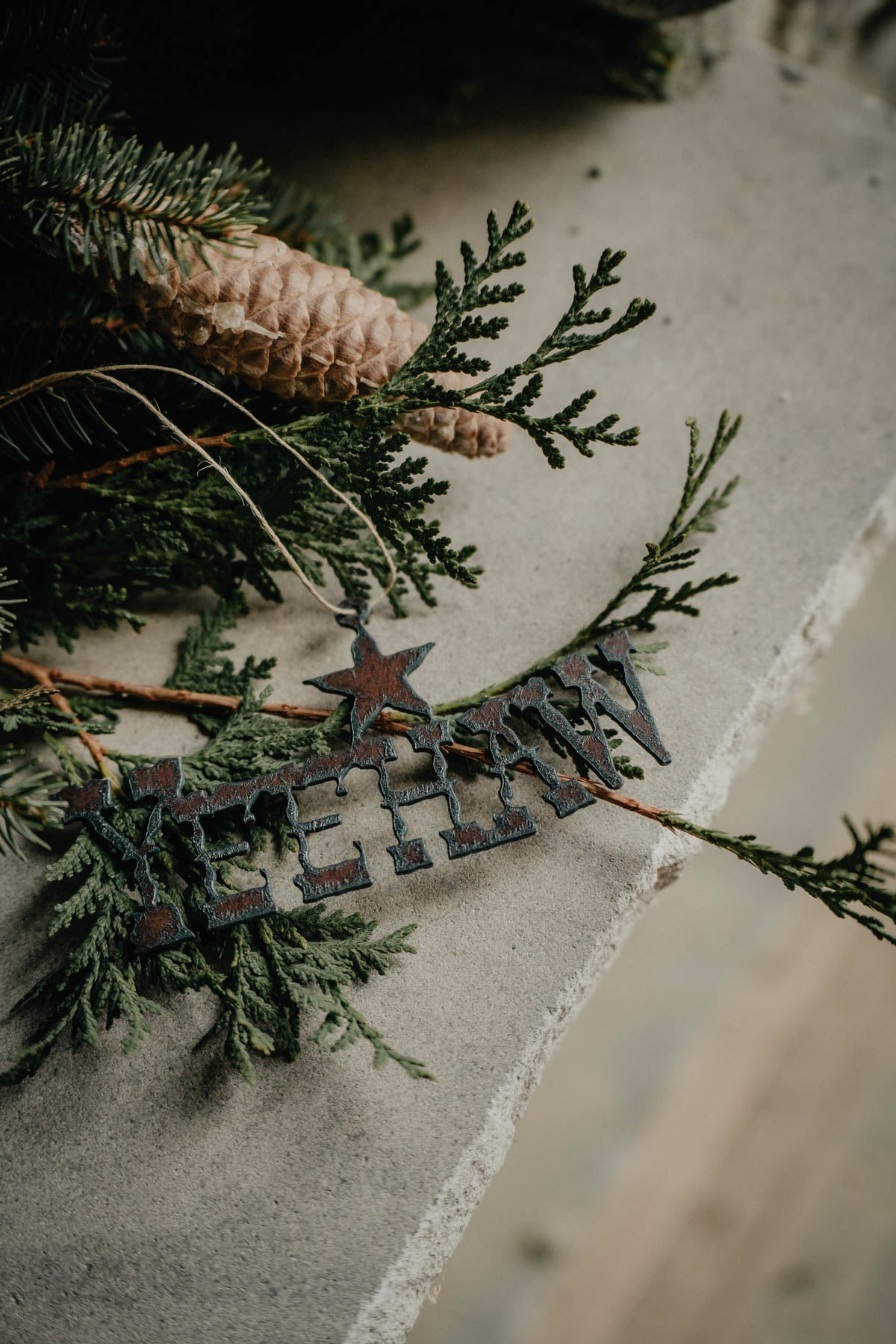 Iron Western And Farming Christmas Tree Ornaments (Various Shapes)