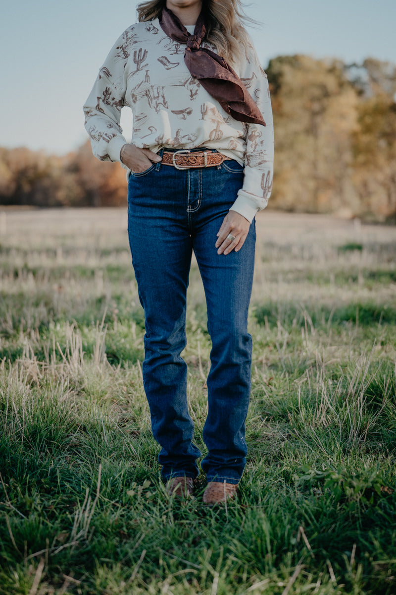 'Keri' Women's High Rise Slim Bootcut Jean by CINCH (24-34)