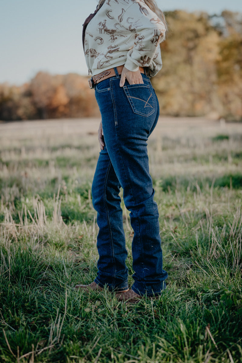 'Keri' Women's High Rise Slim Bootcut Jean by CINCH (24-34)