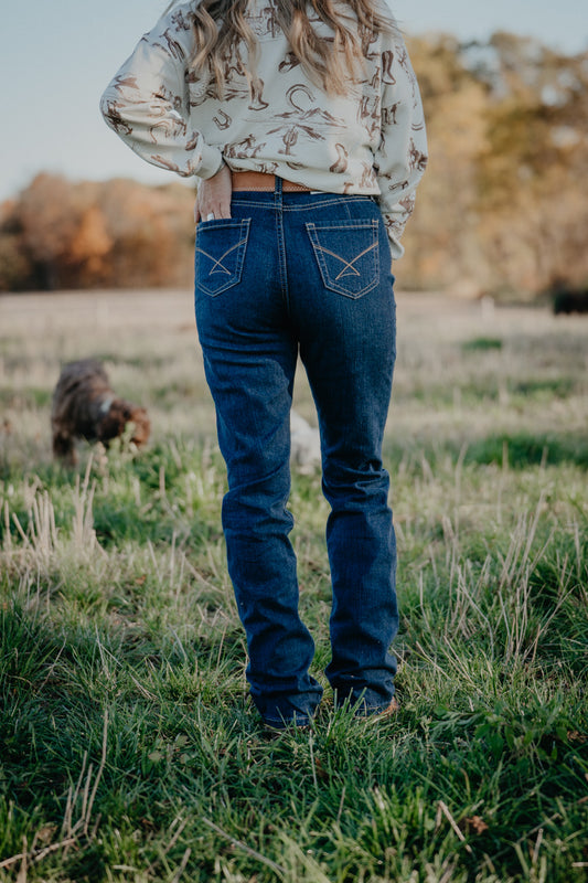 'Keri' Women's High Rise Slim Bootcut Jean by CINCH (24-34)