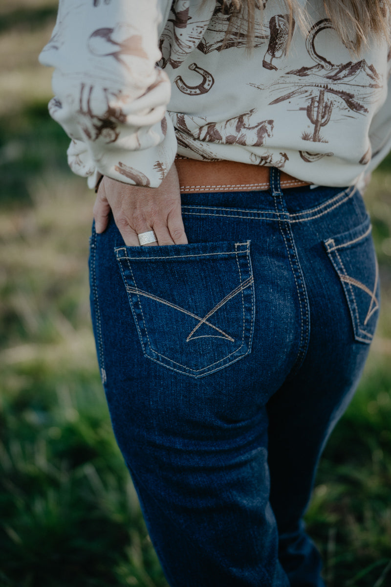 'Keri' Women's High Rise Slim Bootcut Jean by CINCH (24-34)