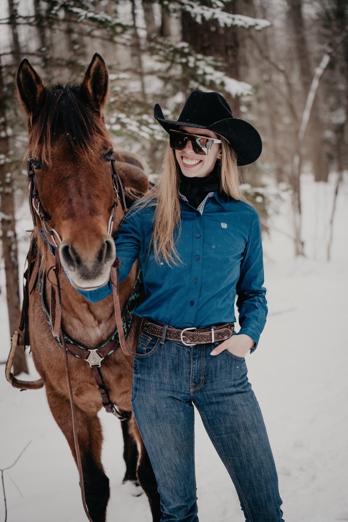 'Bentley' Women's CINCH Button Up Shirt (XS-XXL)