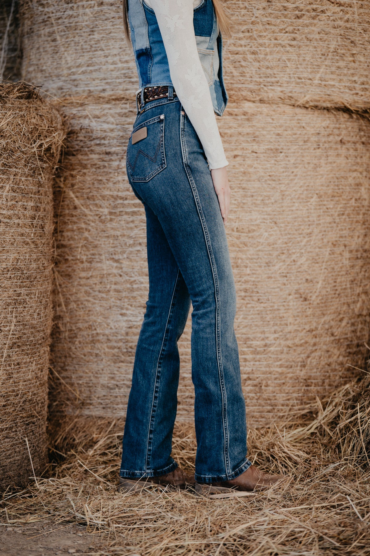 'Sunday Best' Wrangler x Lainey Wilson Boot Hugger Jean (24-34)