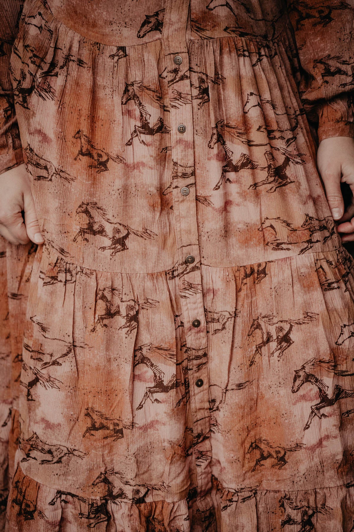 'Gallop Away' Ariat Horse Print Maxi Dress (S - XXL)