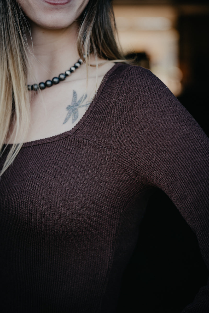 'Colette' Solid Ribbed Maxi Dress (S-L/2 Colours)