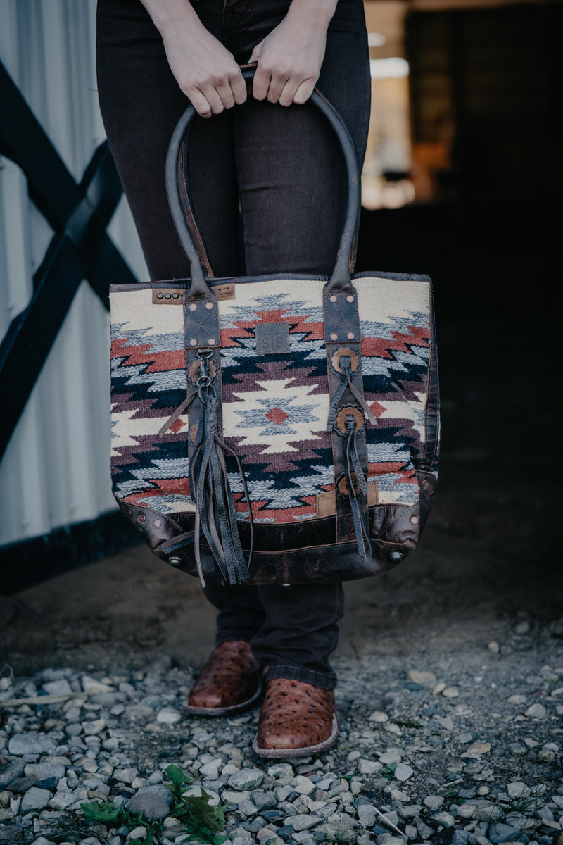 'Palomino' Guadalupe Serape Tote Bag by STS Ranchwear