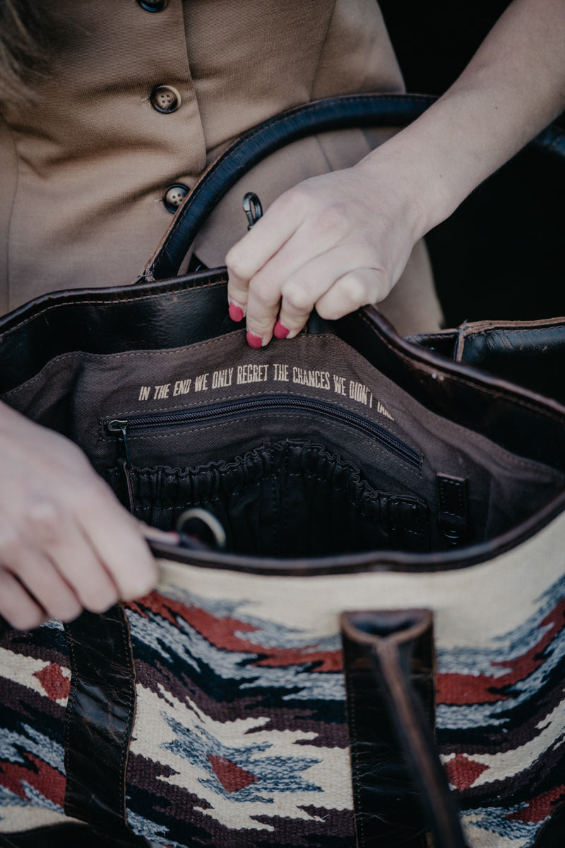'Palomino' Guadalupe Serape Tote Bag by STS Ranchwear